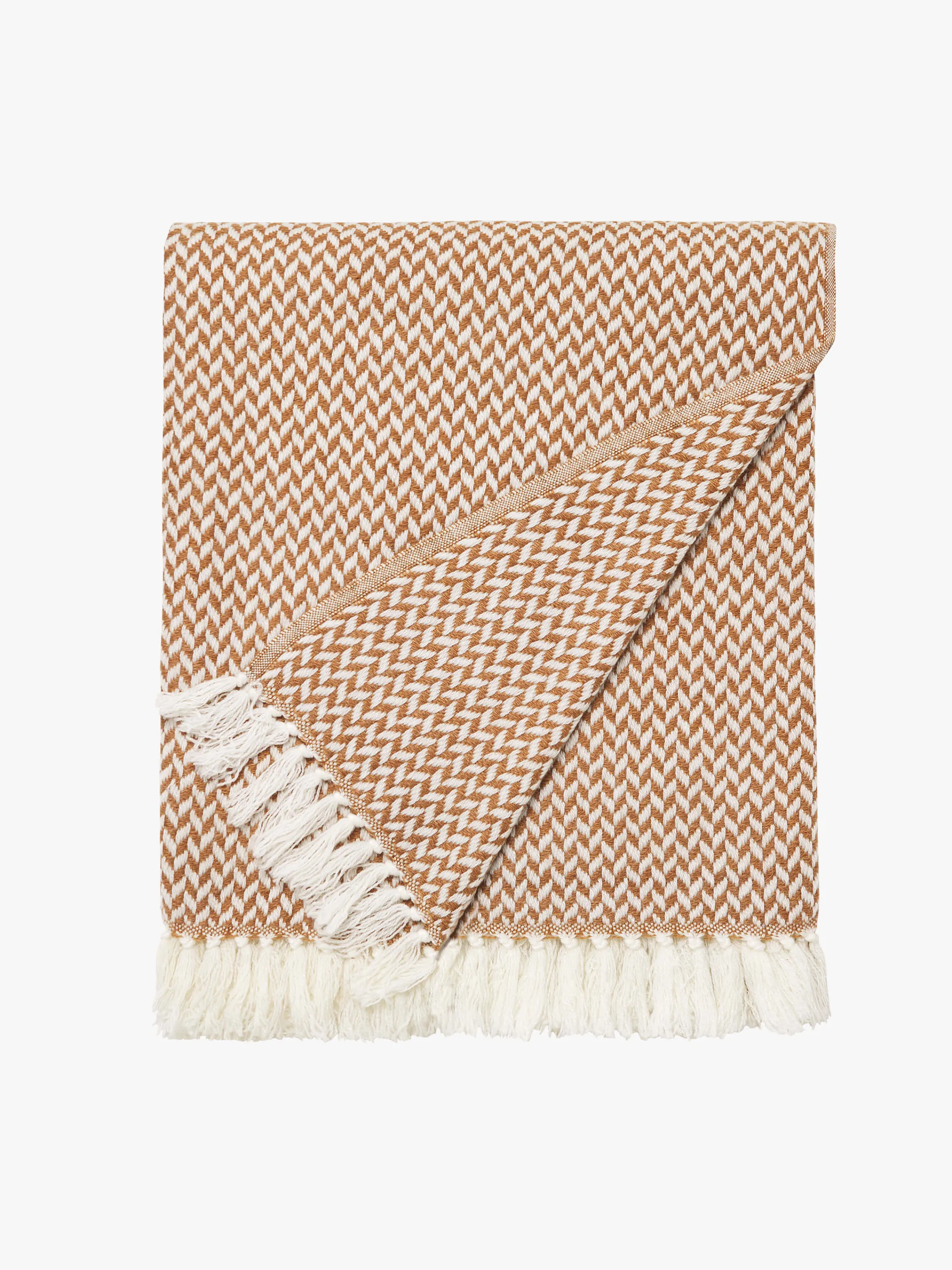 L&M Home Copenhagen Brulee Pure Cashmere Throw Flash Sale