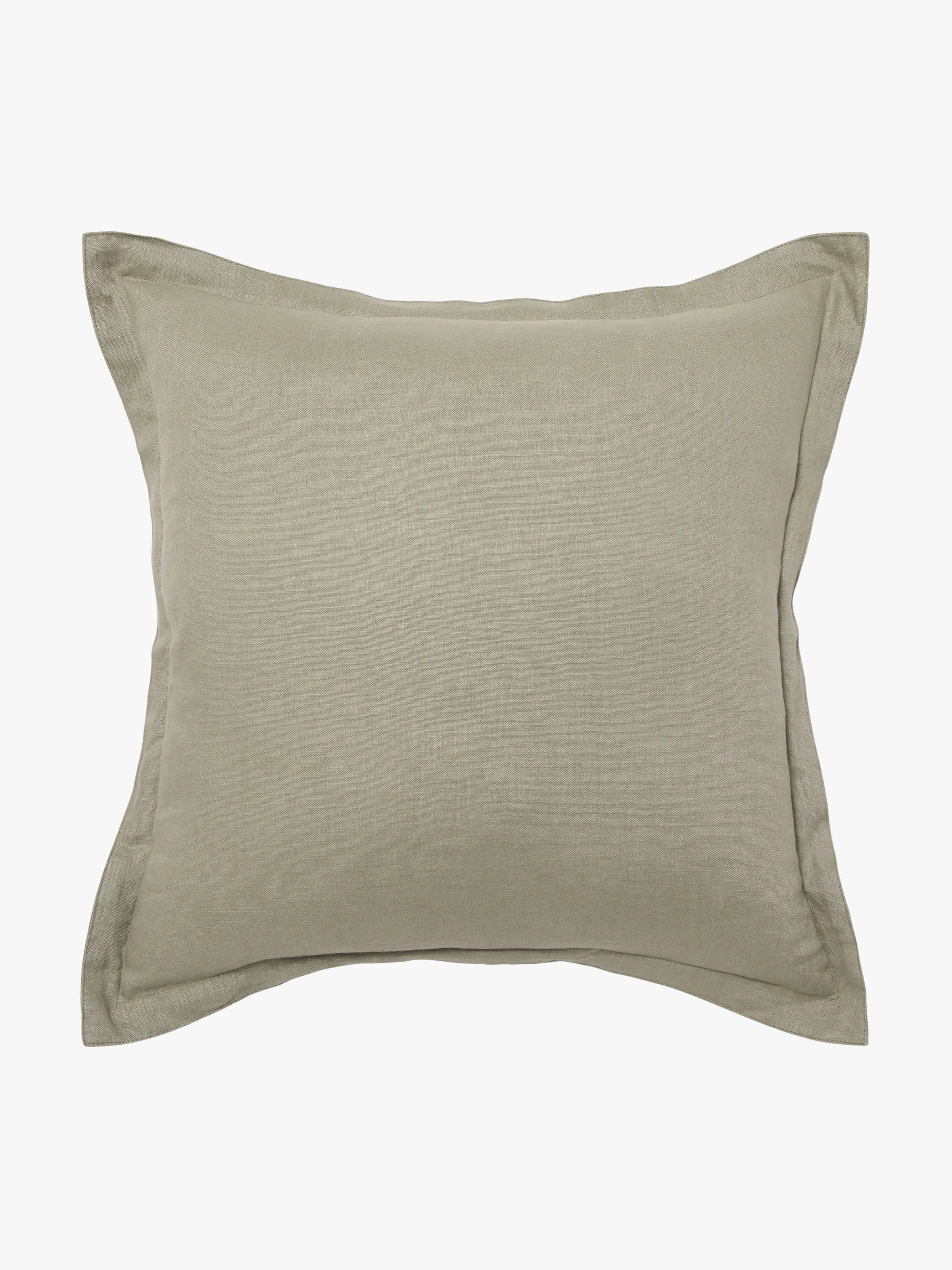 L&M Home Echo Sage Pure Linen Cushion Cheap