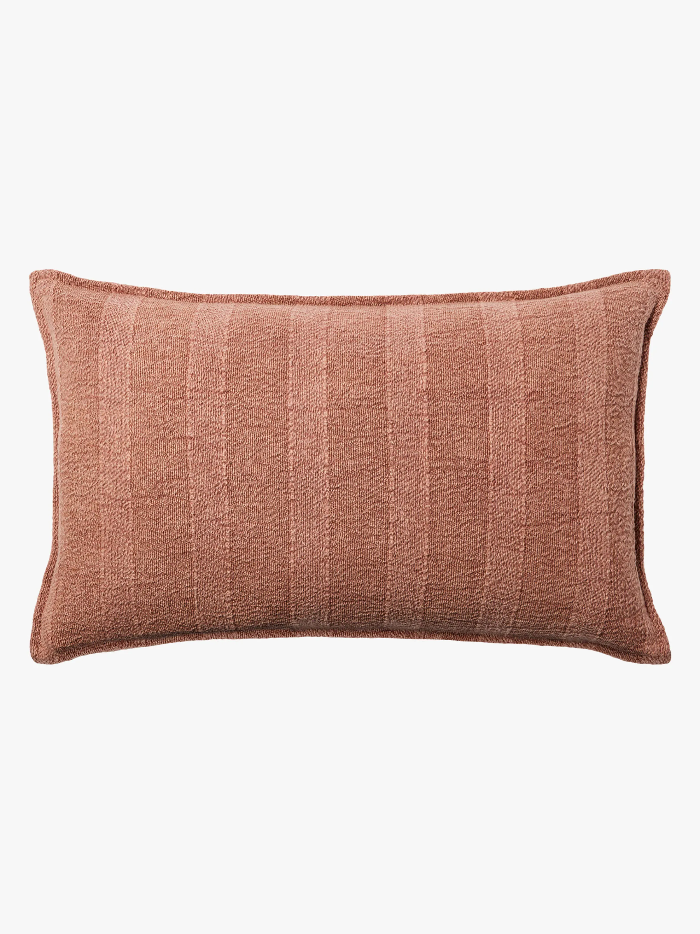 L&M Home Elio Baked Clay Pure Cotton Rectangle Cushion Flash Sale