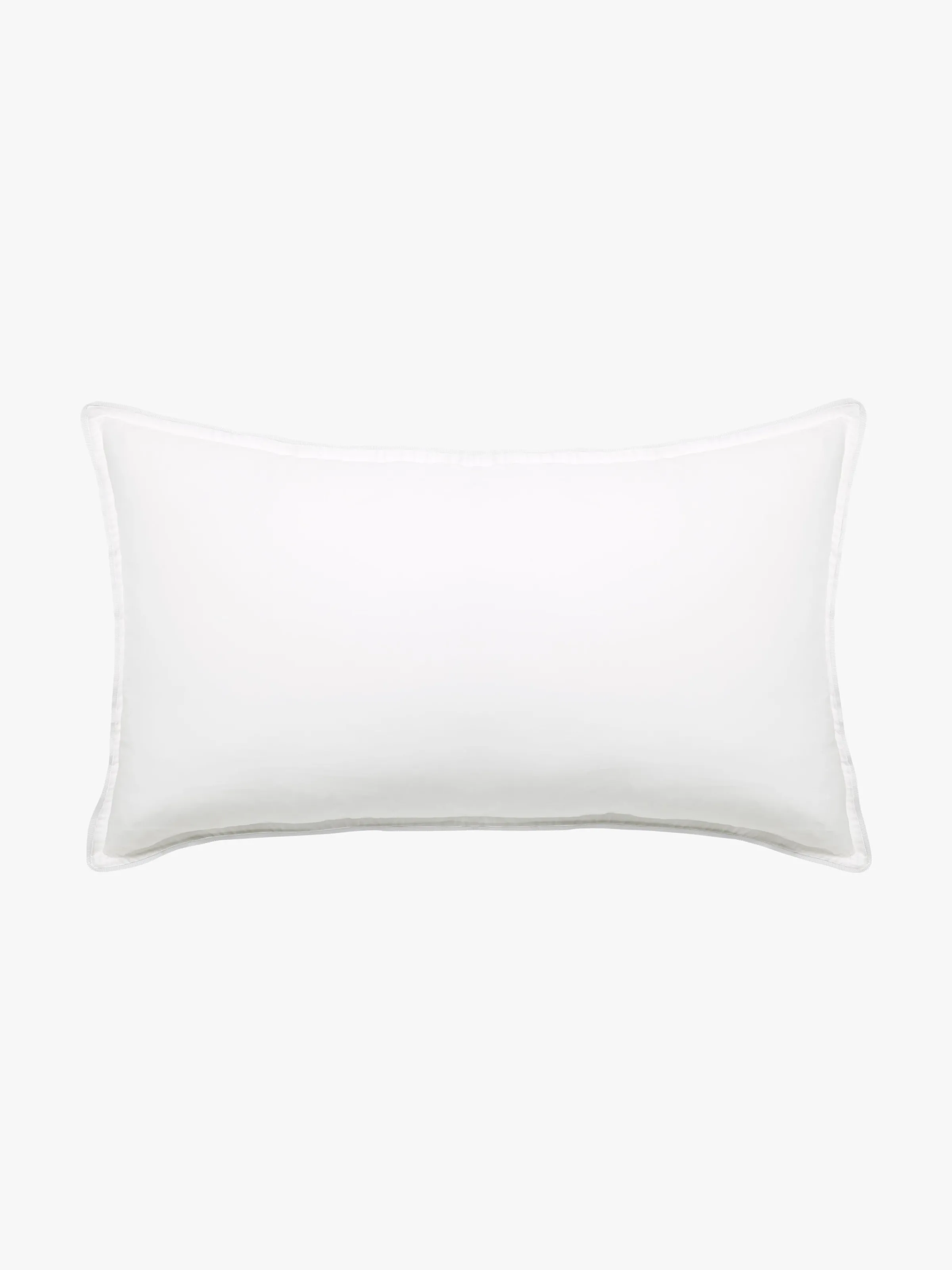 L&M Home Grosgrain White Egyptian Cotton Pillowcases Clearance