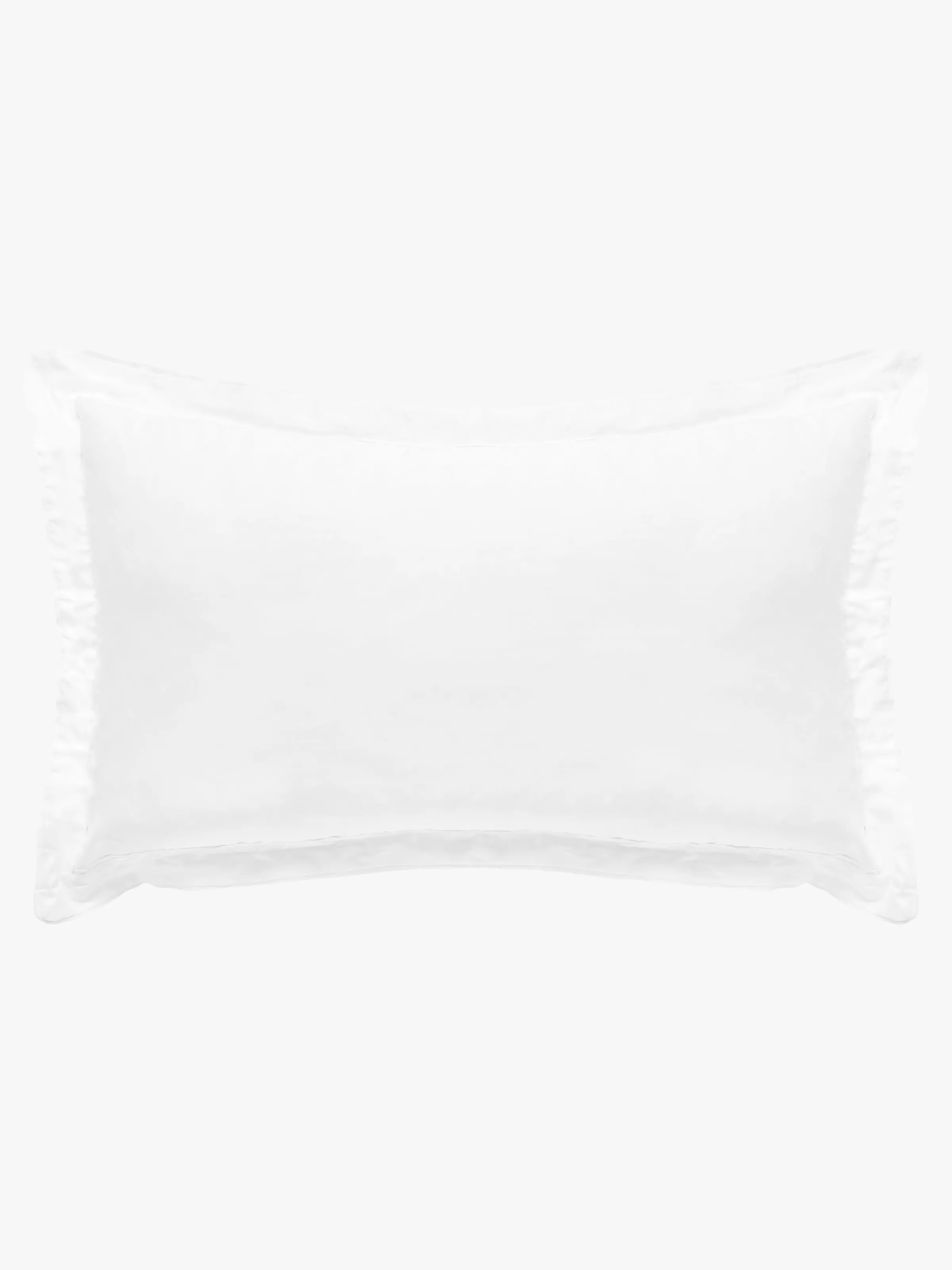 L&M Home Grosgrain White Egyptian Cotton Tailored Pillowcases Best Sale