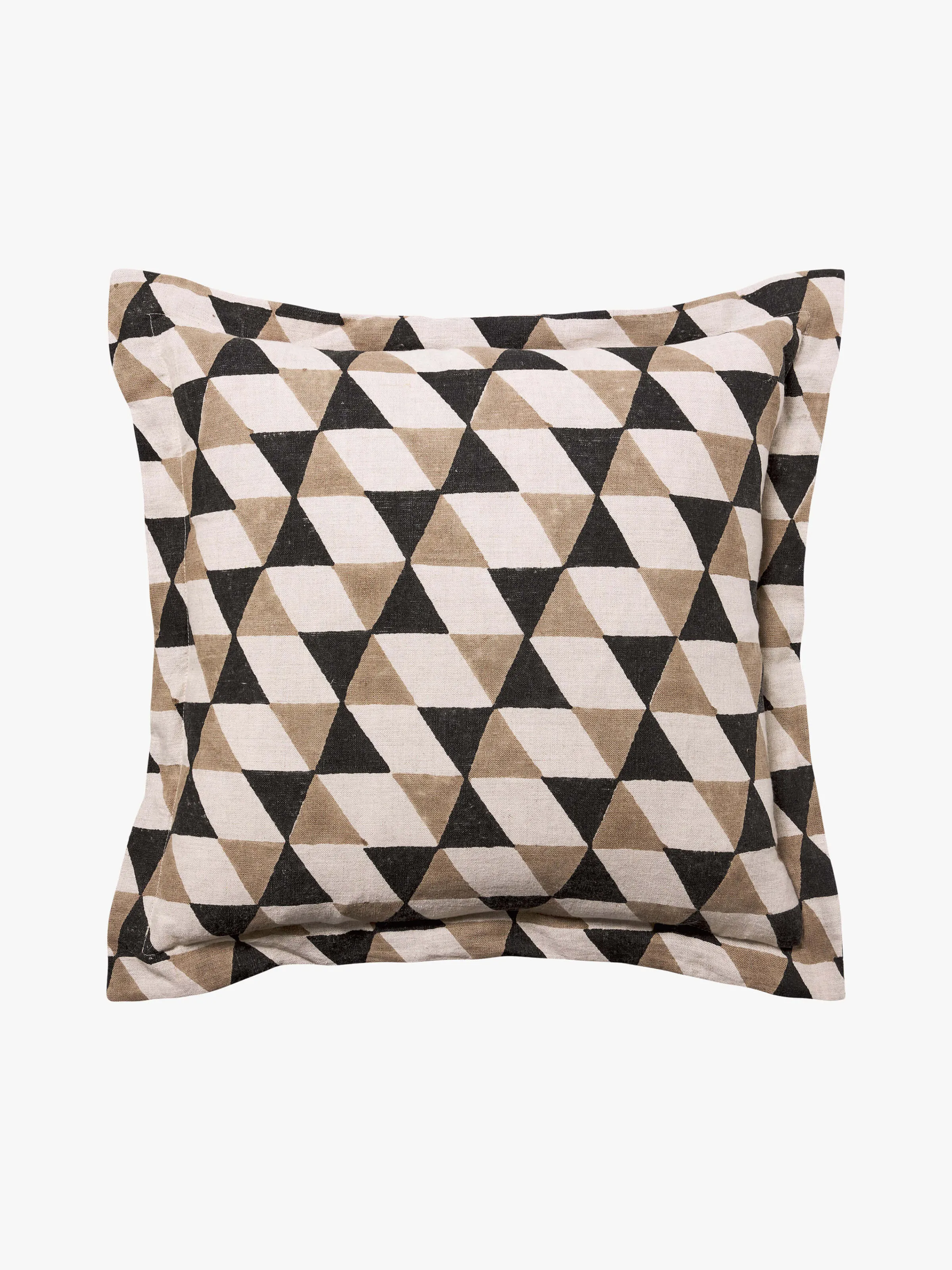 L&M Home Lorenzo Black Linen Cushion Fashion