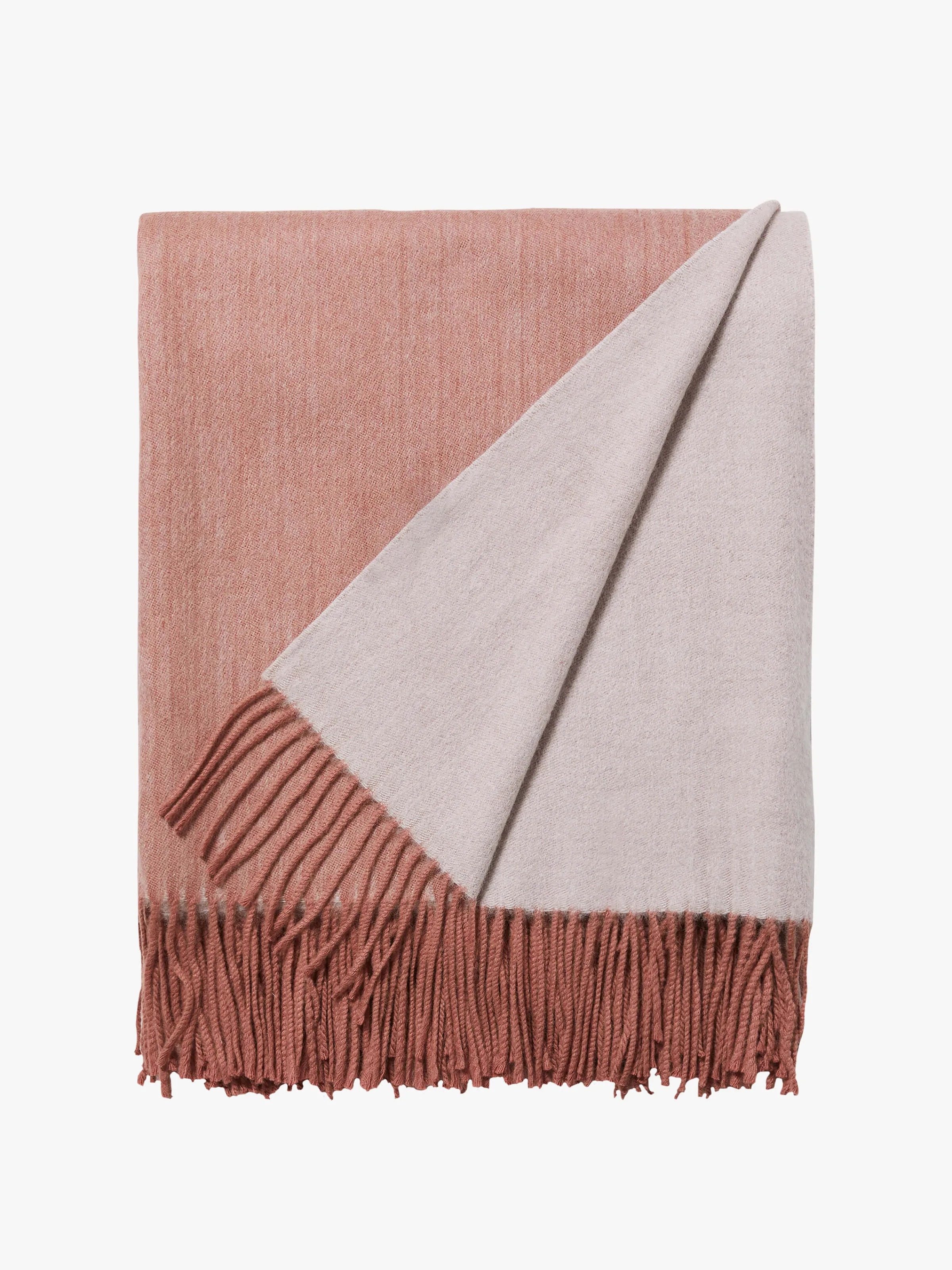 L&M Home Mix Earth Cashmere/Australian Wool Throw Cheap