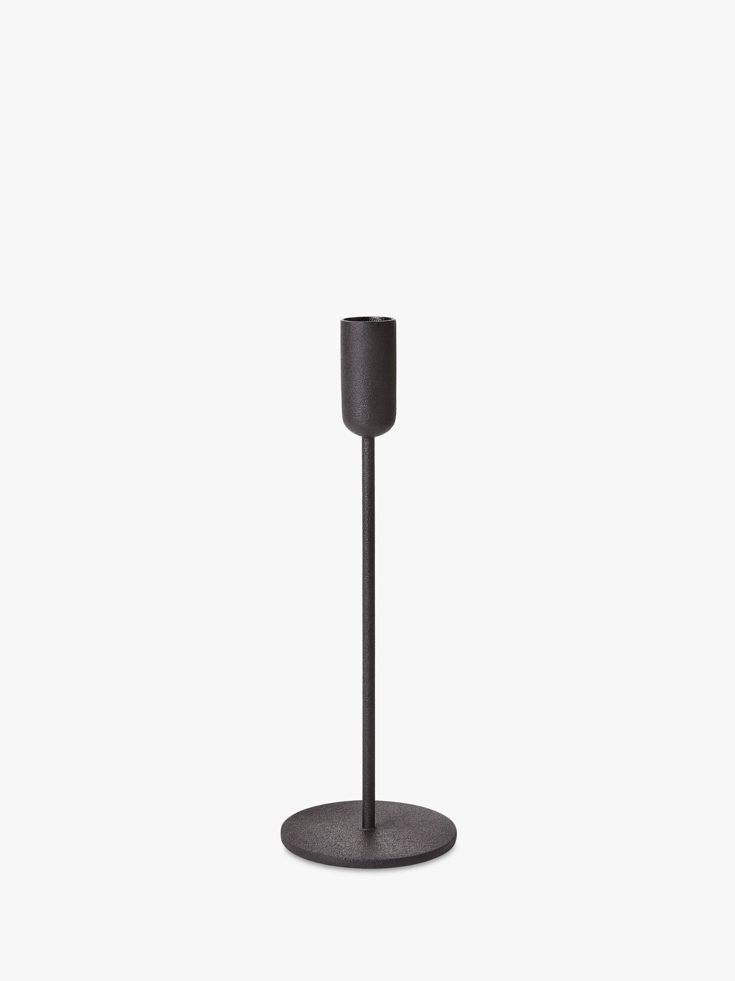 L&M Home Mona Black Candle Holder Outlet