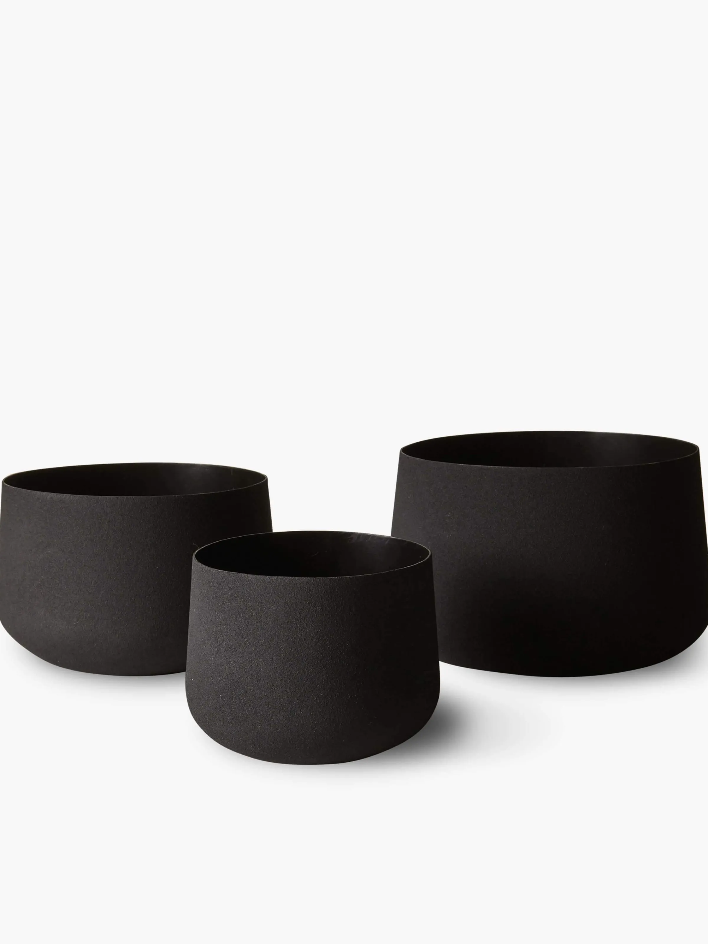 L&M Home Mona Black Pot Trio Best Sale