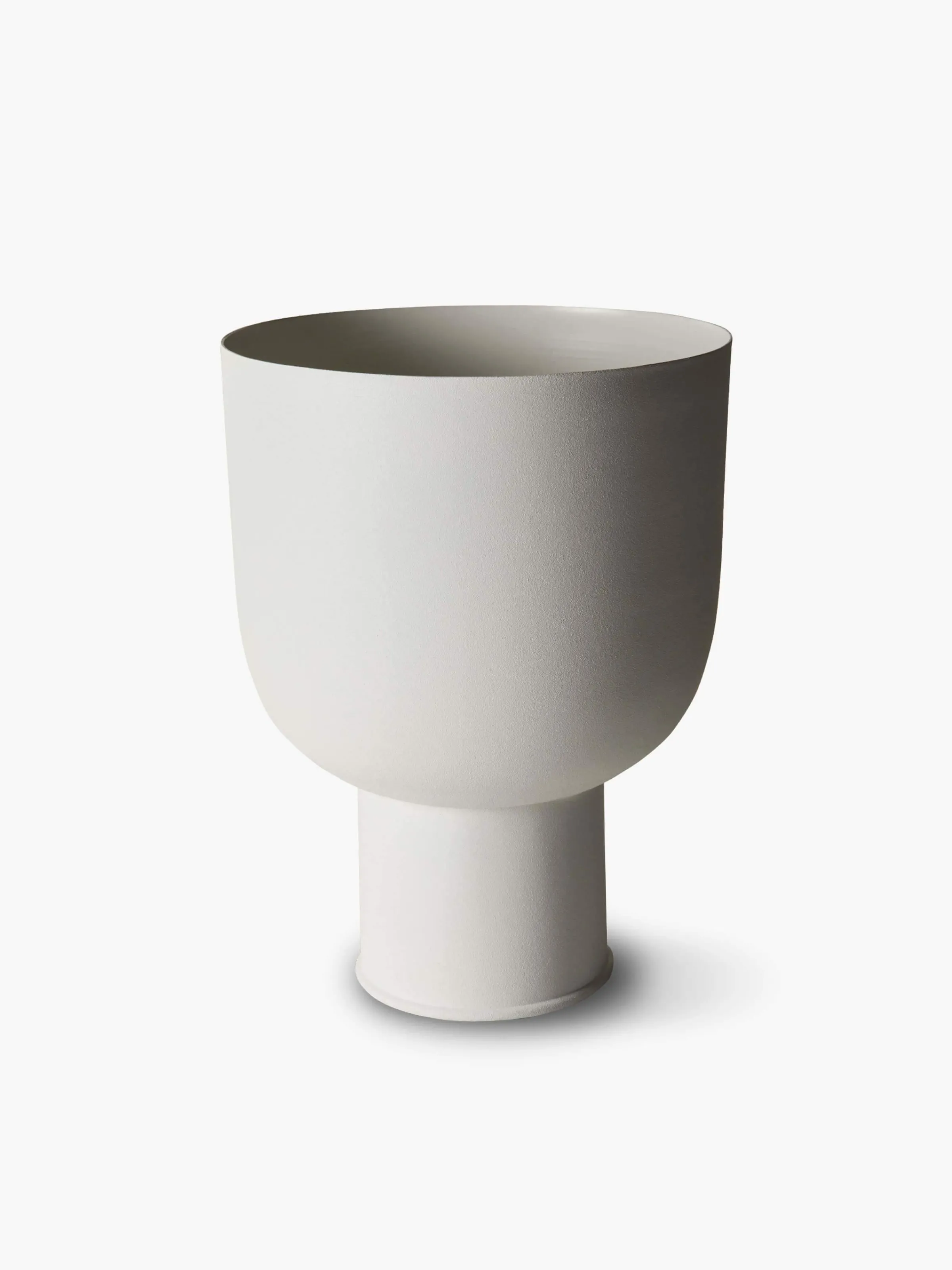 L&M Home Mona Chalk Curve Planter Store