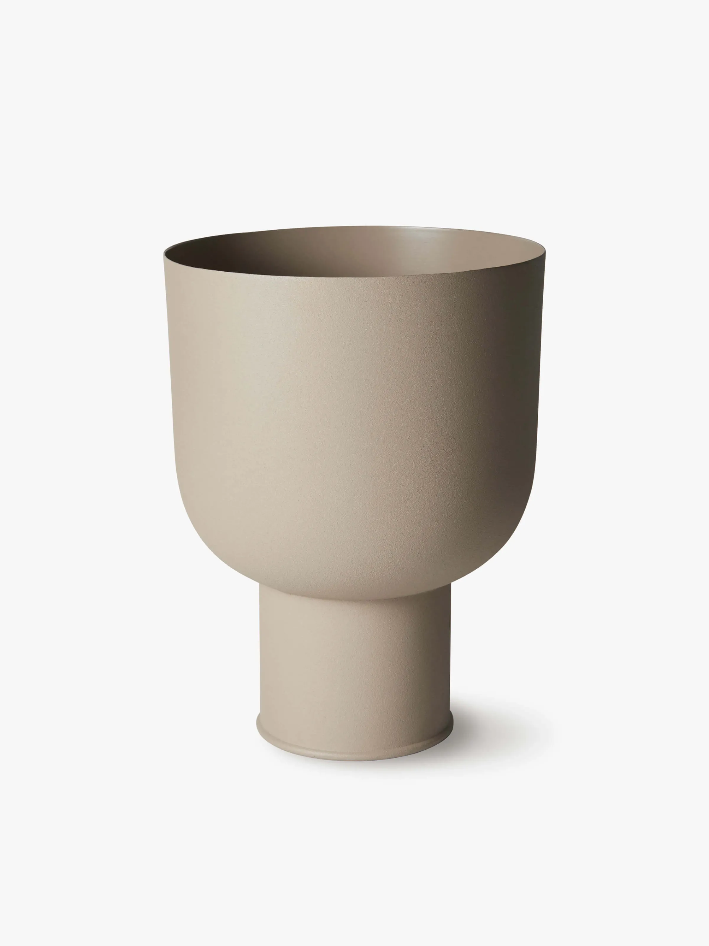 L&M Home Mona Latte Curve Planter Shop