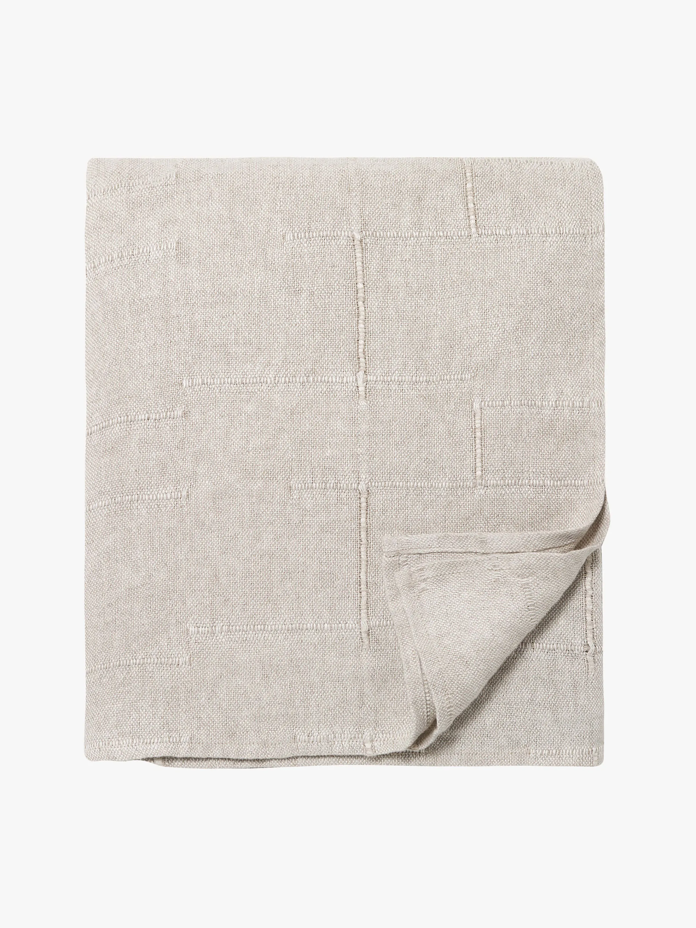 L&M Home Palermo Natural French Linen Bedcover Best