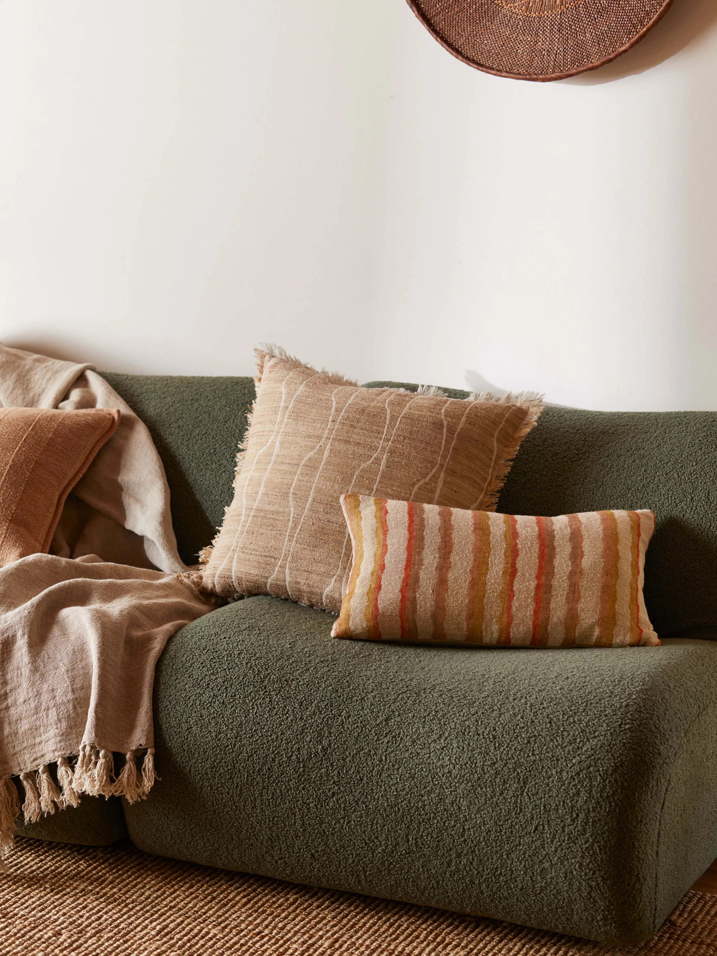 L&M Home Paradiso Wool & Silk Cushion Sale