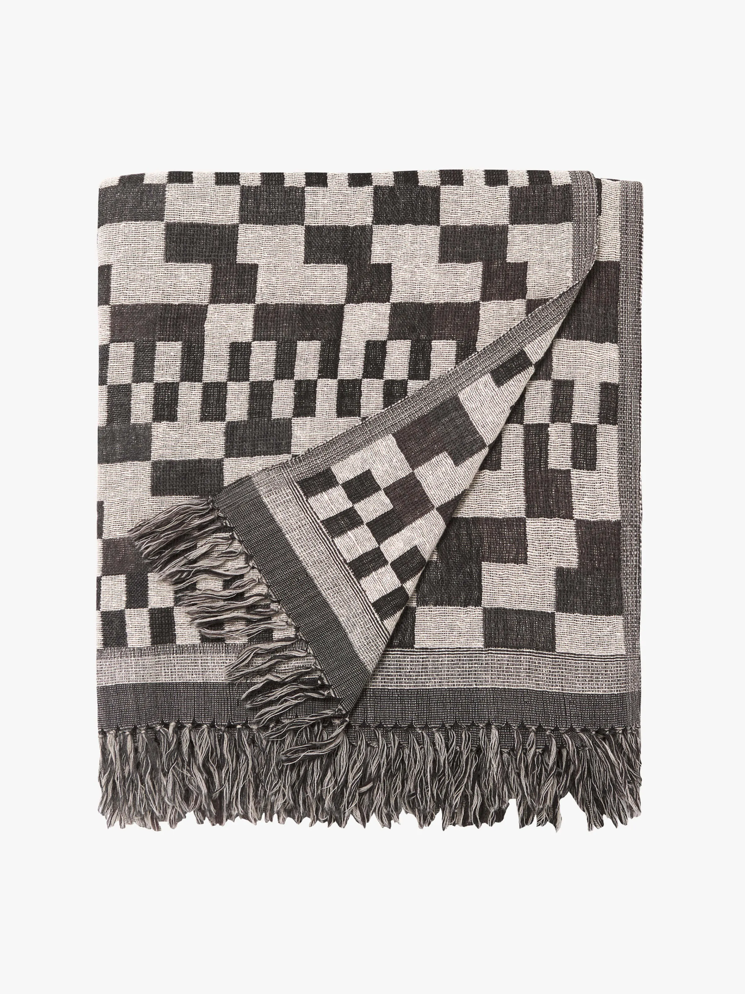 L&M Home Pierre Wool & Silk Throw Discount