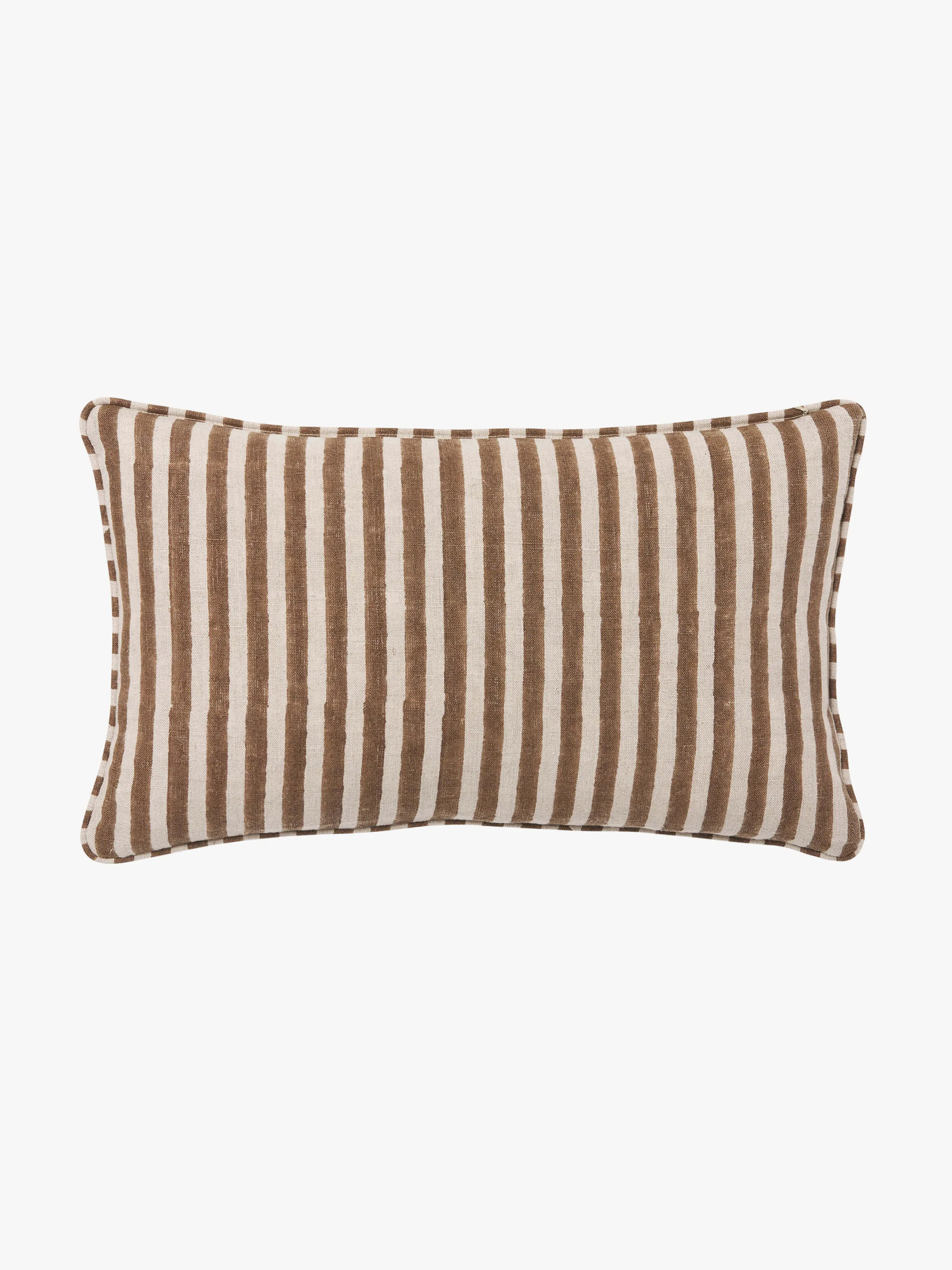 L&M Home Quinn Bronze Reversible Linen Cushion Shop