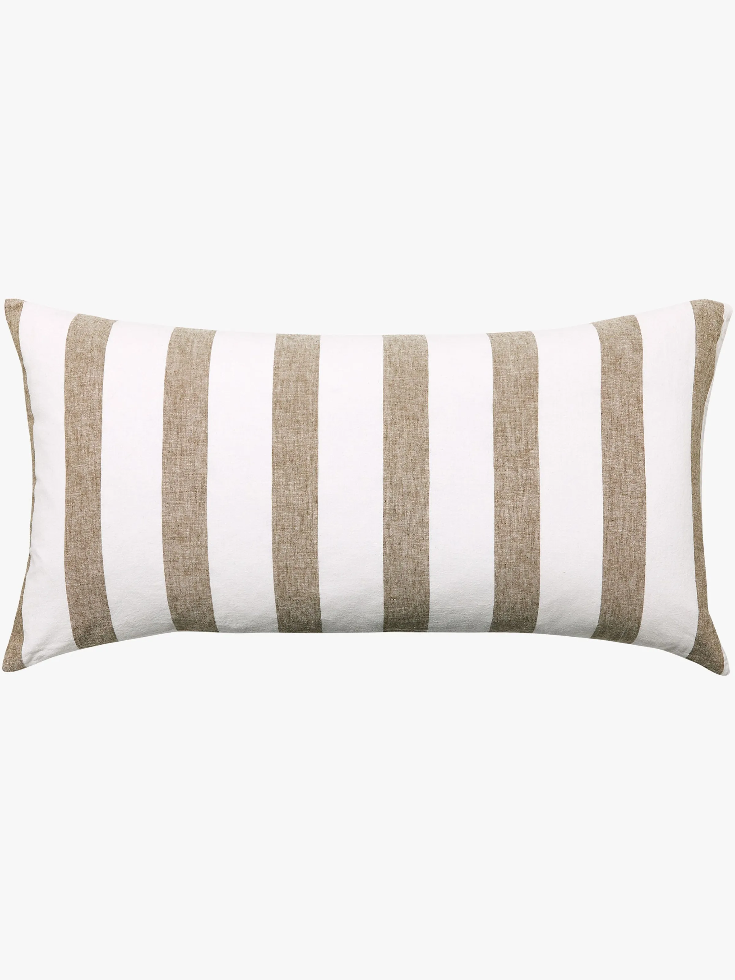 L&M Home Rue Cafe Linen & Cotton Lumbar Cushion Best Sale