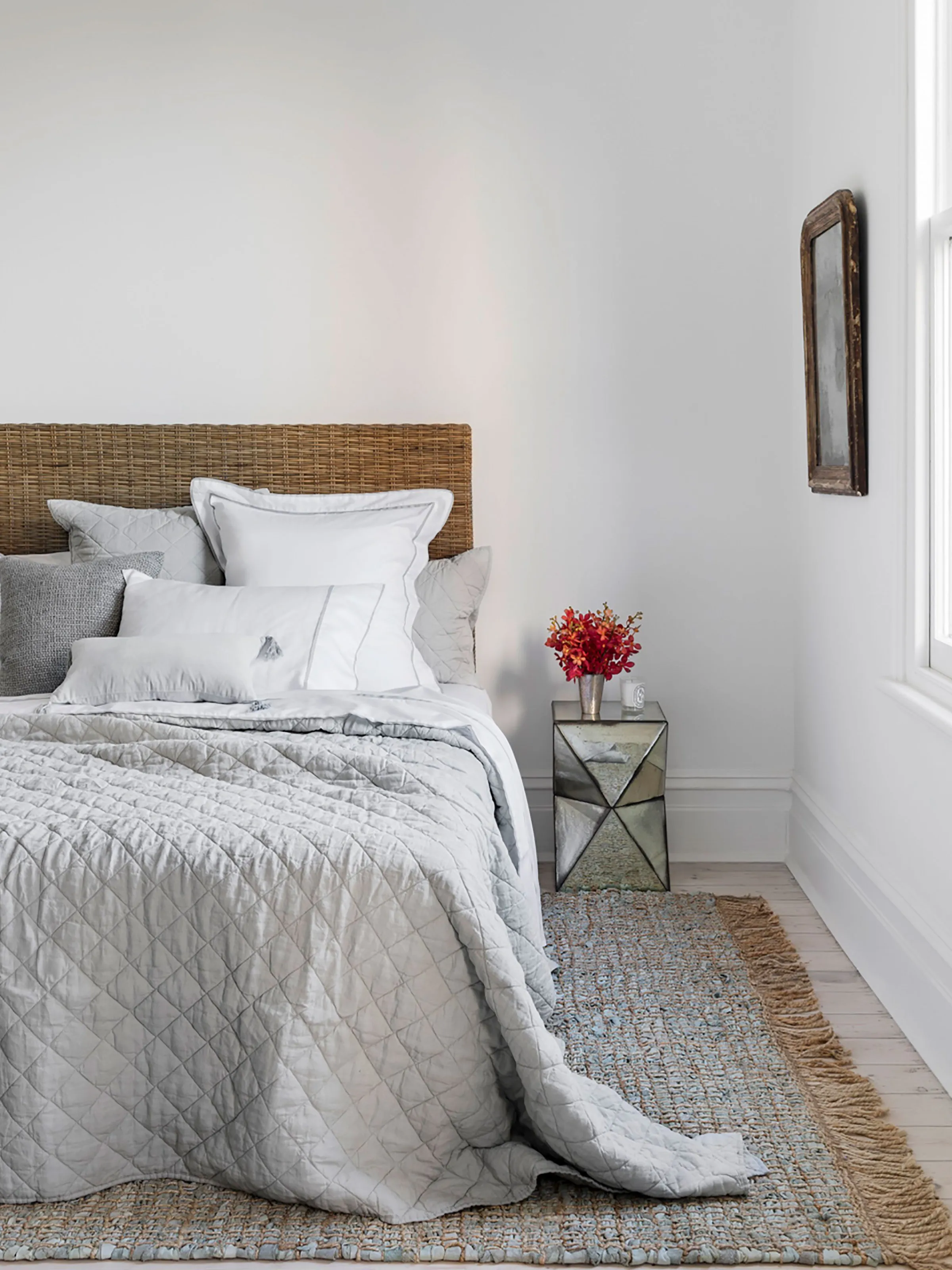 L&M Home Soho Cloud Linen & Cotton Quilt Online