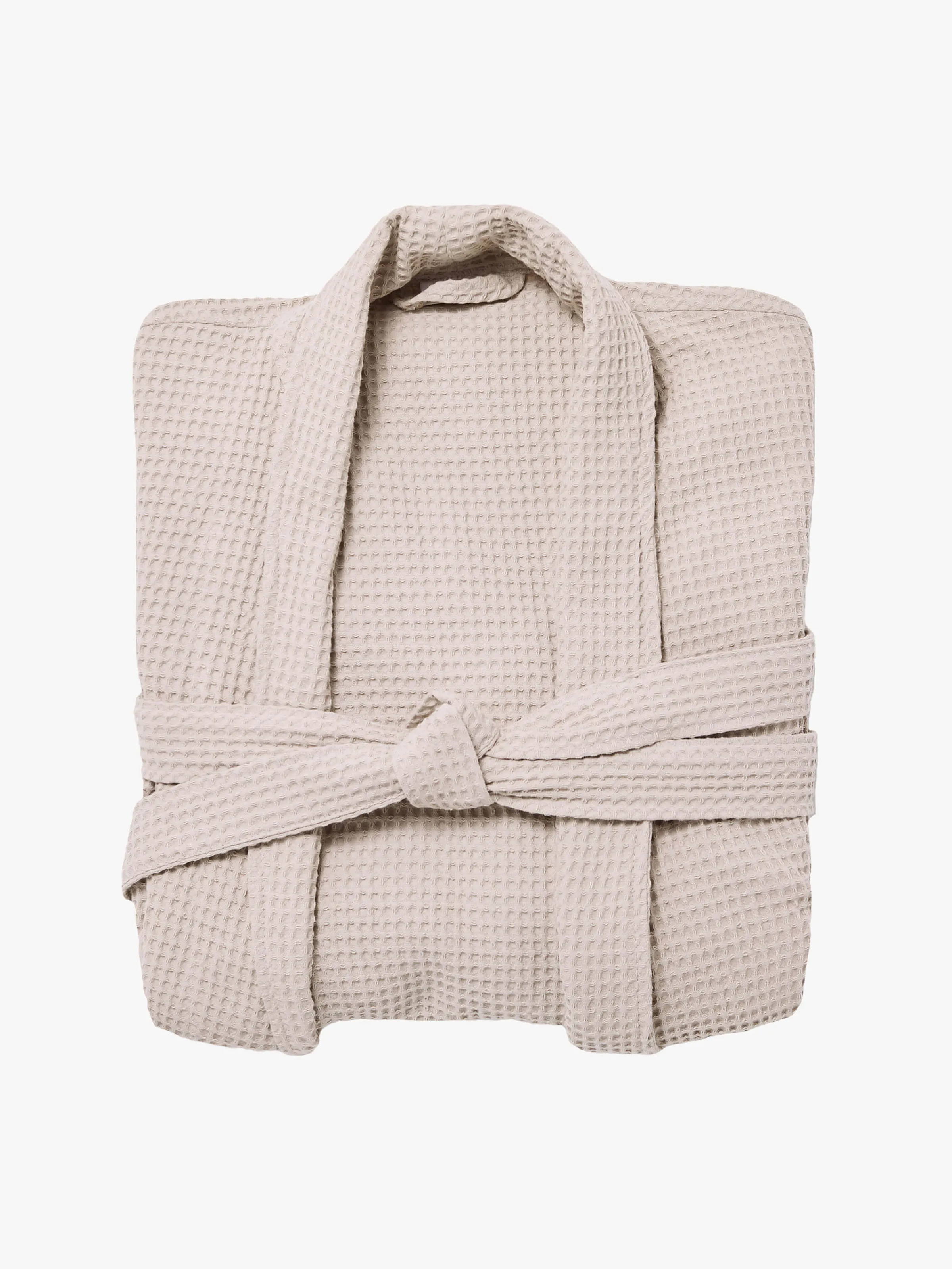 L&M Home Spa Oatmeal Waffle Bathrobe Clearance