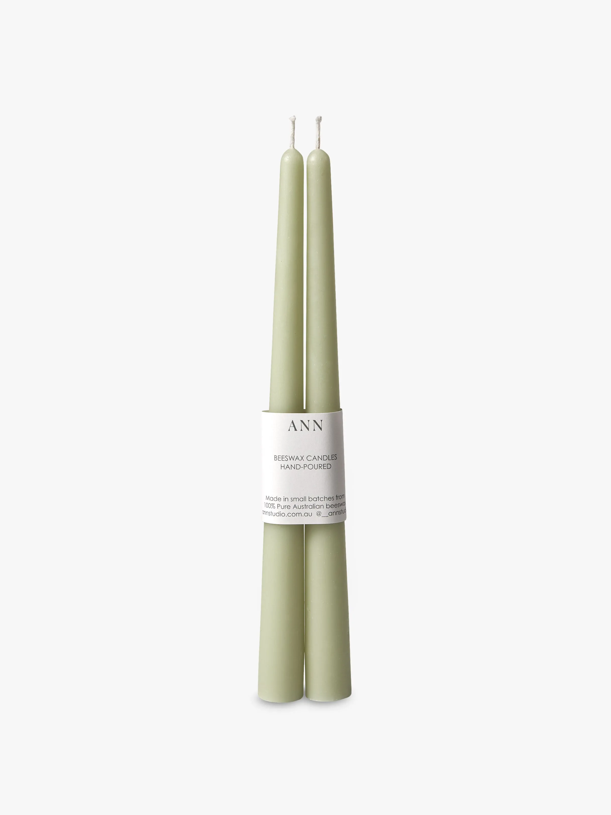 L&M Home Tapered Candle Pair - Aloe Flash Sale